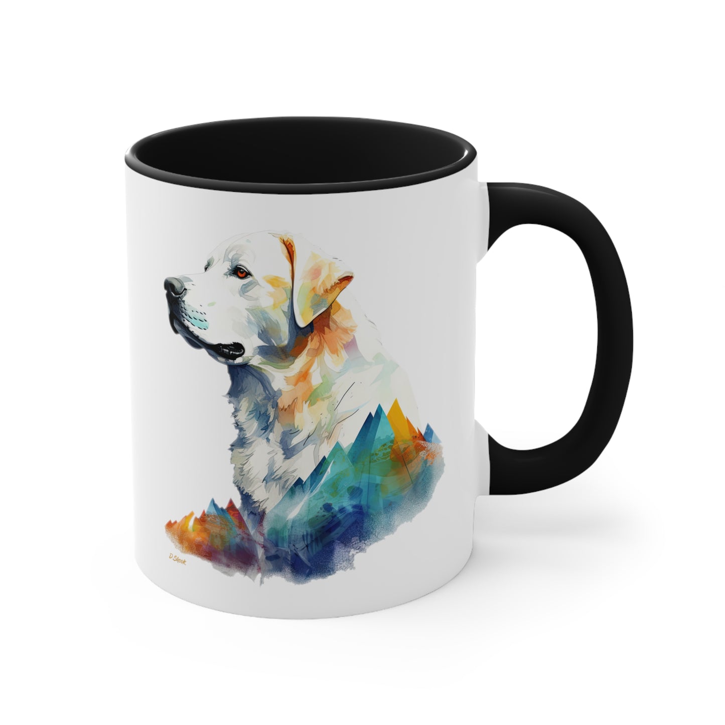 Greater Swiss Mountain Dog 5 Accent Mugs