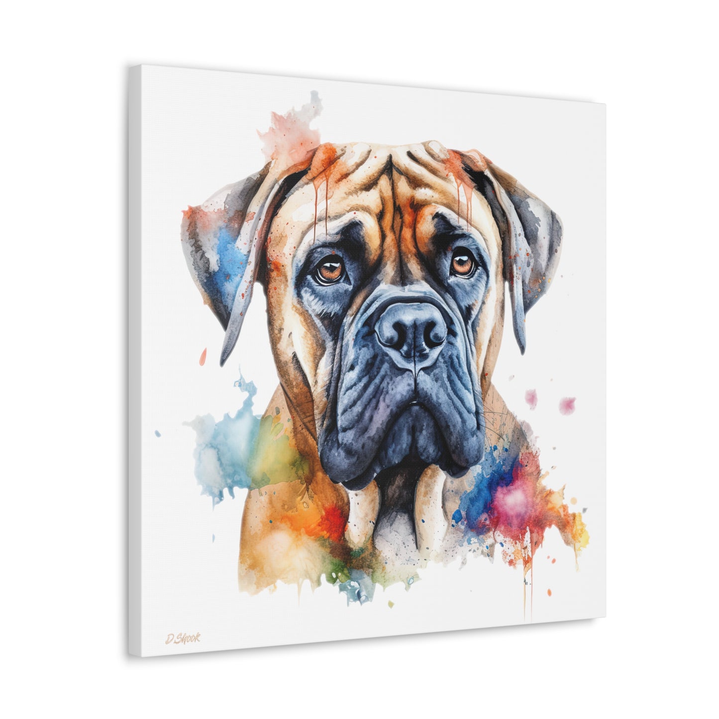 Bullmastiff 2 Canvas Gallery Wraps