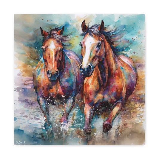 Horse Rescue 7 Canvas Gallery Wraps