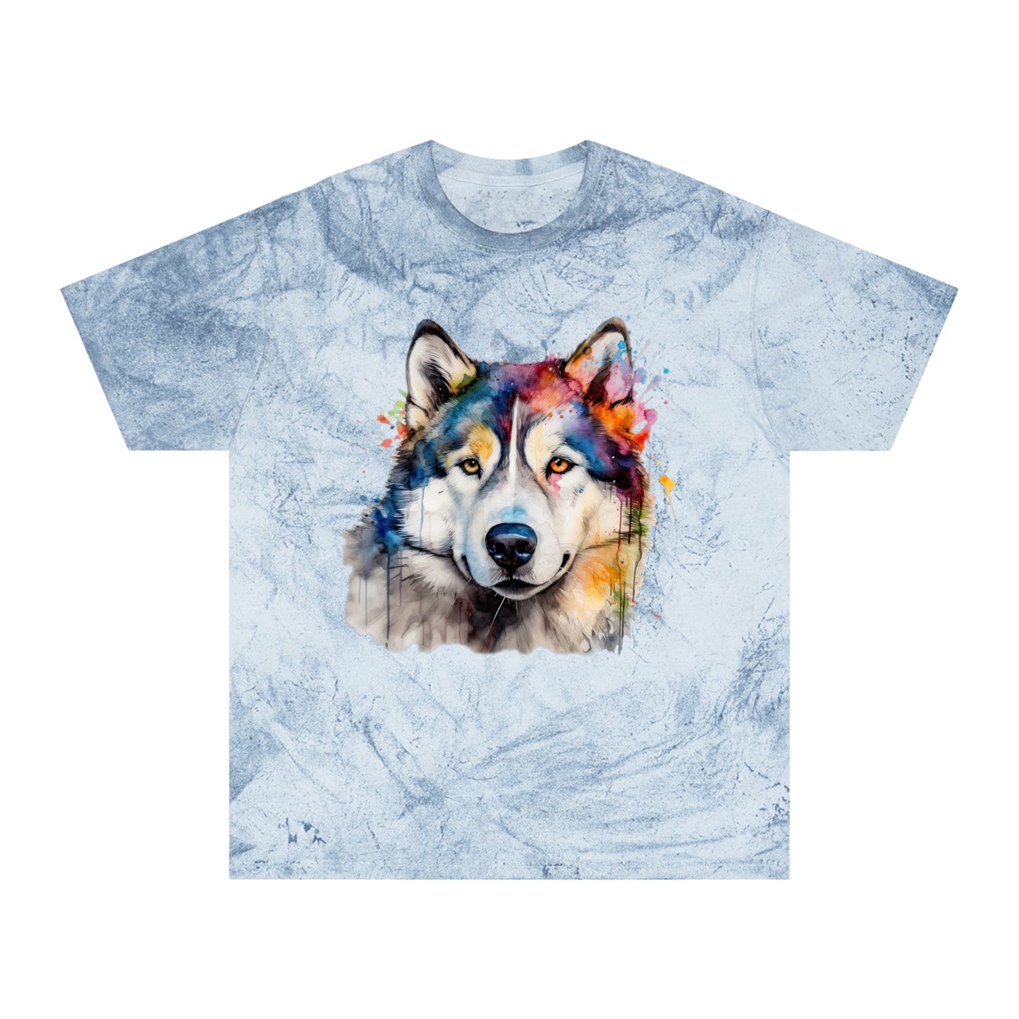 Alaskan Malamute 3 Unisex Color Blast T-Shirt