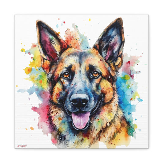German Sheppard 1 Canvas Gallery Wraps