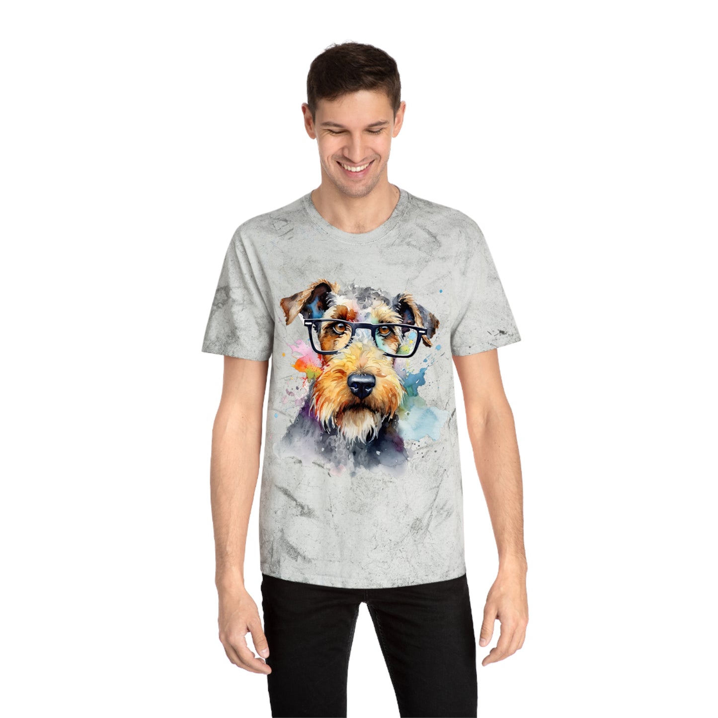 Airedale Terrier 7 Unisex Color Blast T-Shirt