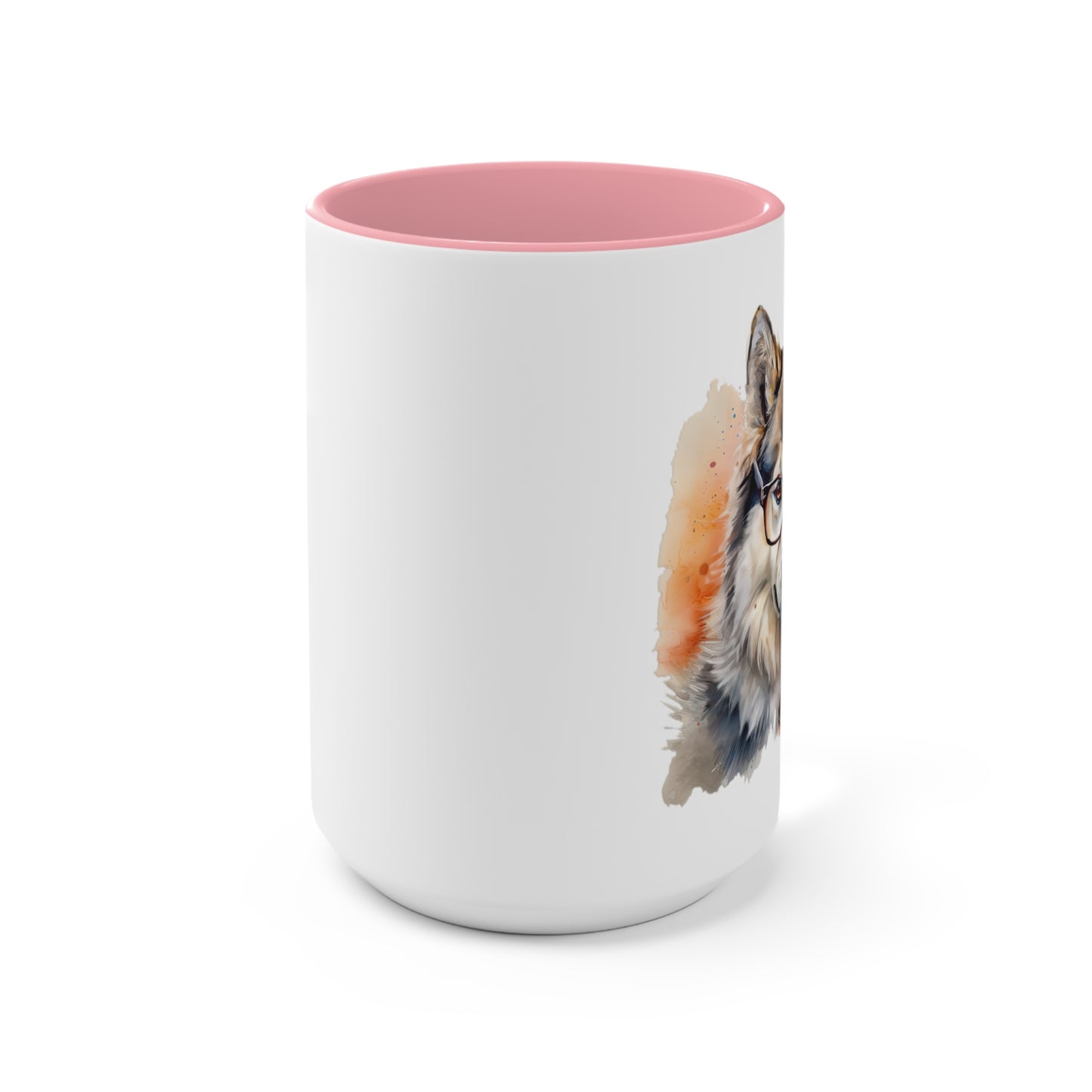 Alaskan Malamute 4 Accent Mugs