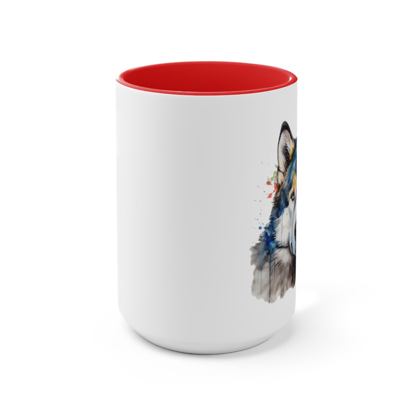 Alaskan Malamute 3 Accent Mugs