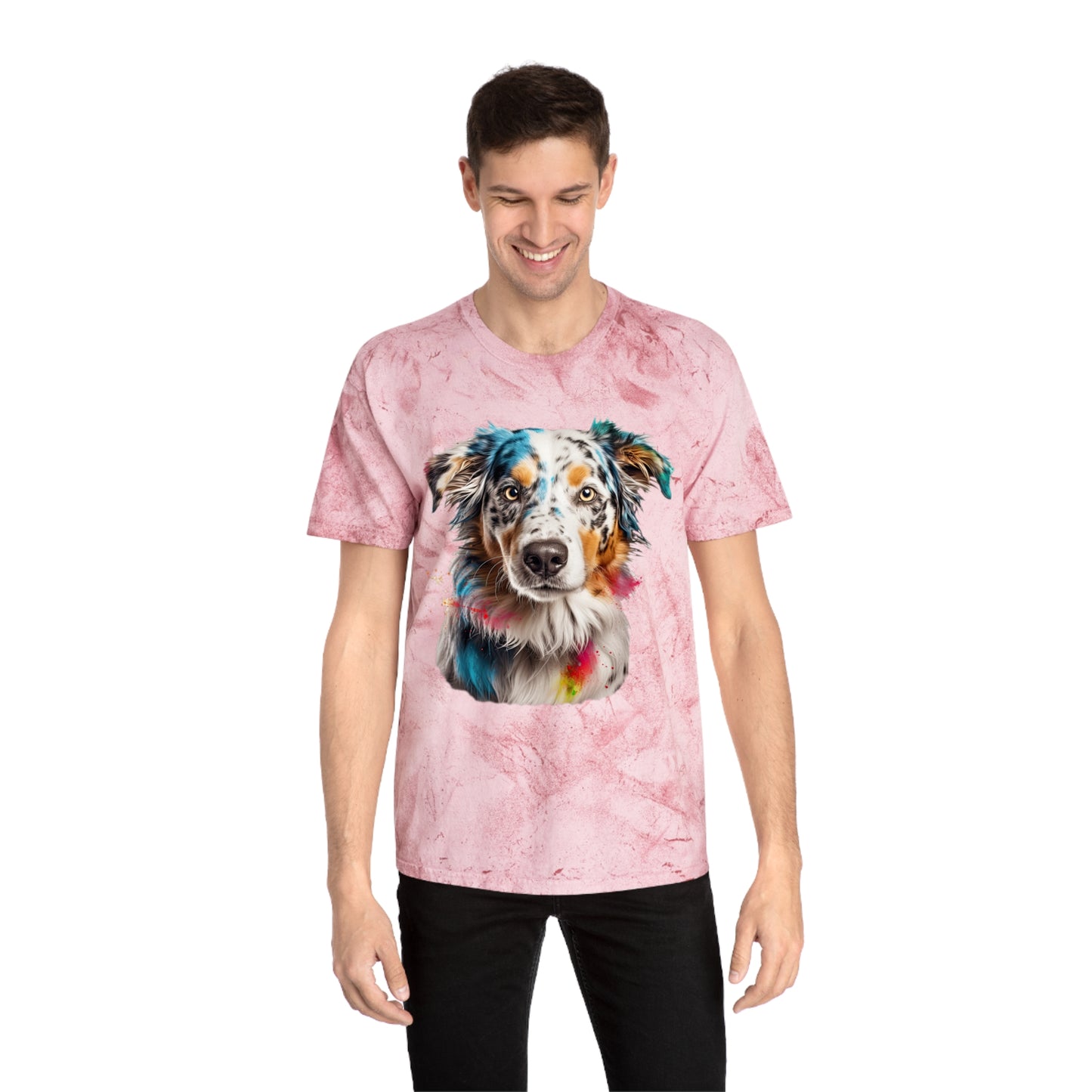 Australian Shepherd 3 Unisex Color Blast T-Shirt