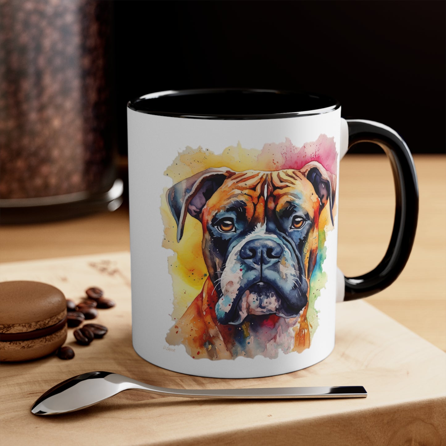 Boxer 1 Accent Mugs