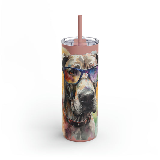 Great Dane 4 Maars Maker Skinny Matte Tumbler, 20oz