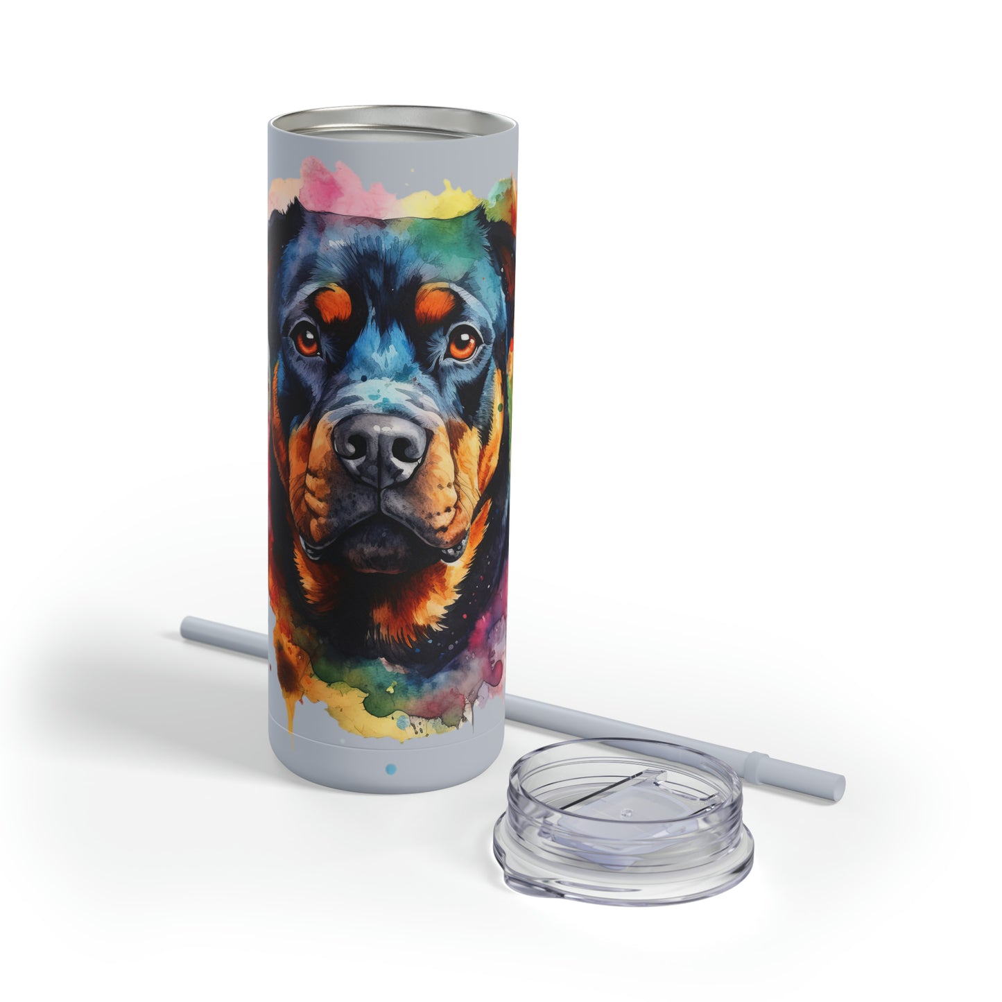 Rottweiler 1 Maars Maker Skinny Matte Tumbler, 20oz