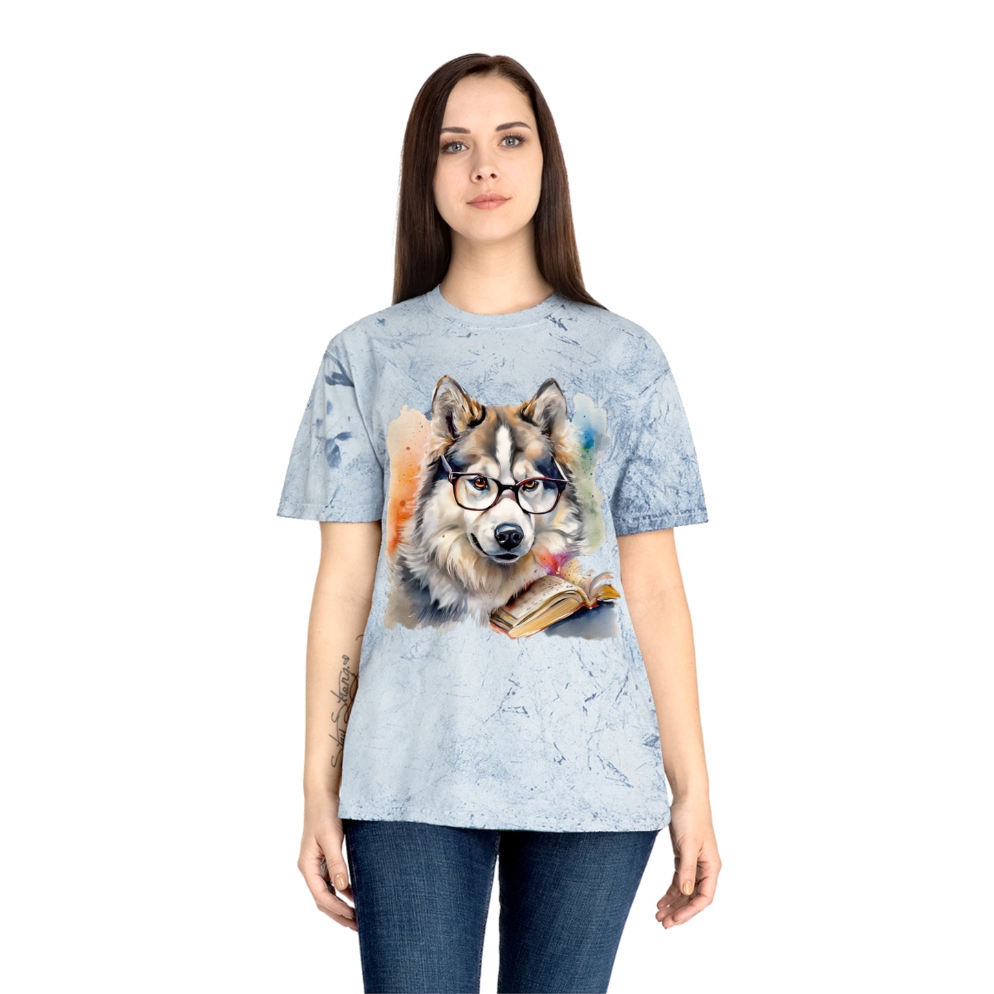 Alaskan Malamute 4 Unisex Color Blast T-Shirt
