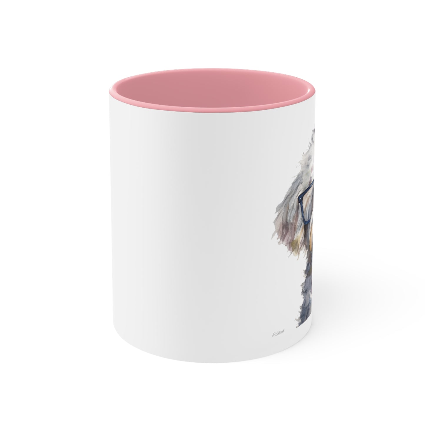 Bichon Frise 4 Accent Mugs