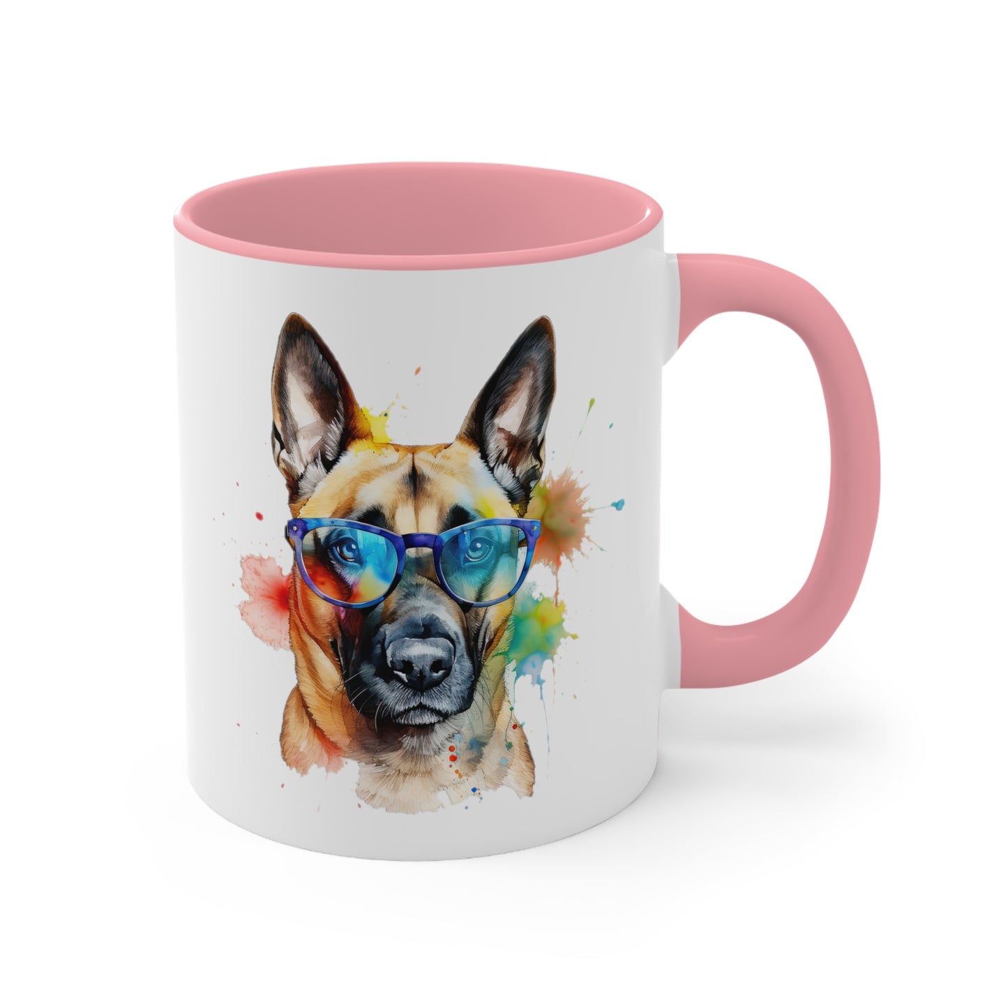 Belgium Malinois 6 Accent Mugs