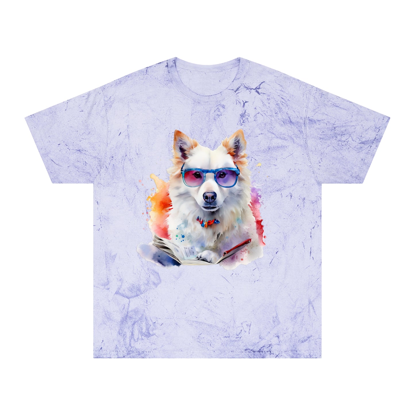 American Eskimo Dog 4 Unisex Color Blast T-Shirt