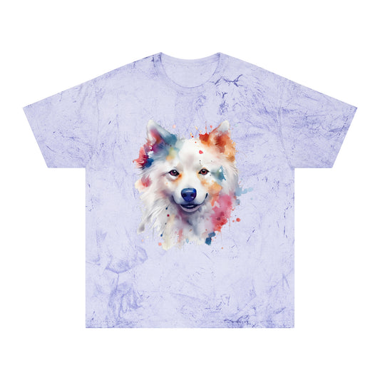 American Eskimo Dog 1 Unisex Color Blast T-Shirt