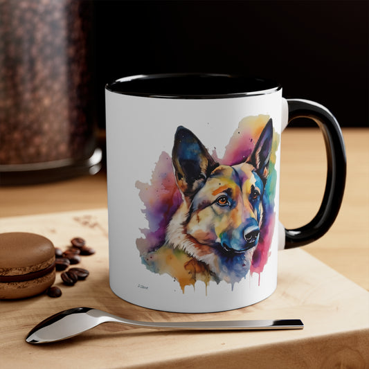 German Sheppard 3B Accent Mugs