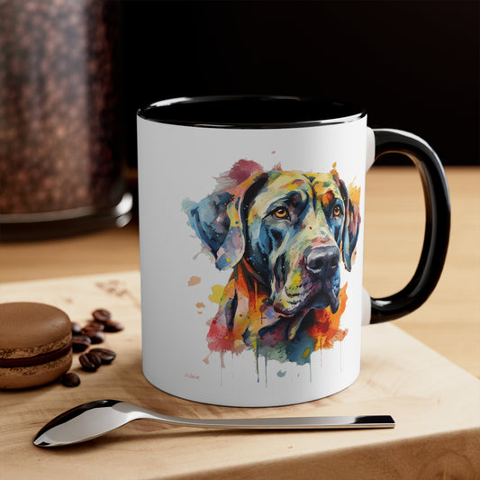 Great Dane 3 Accent Mugs
