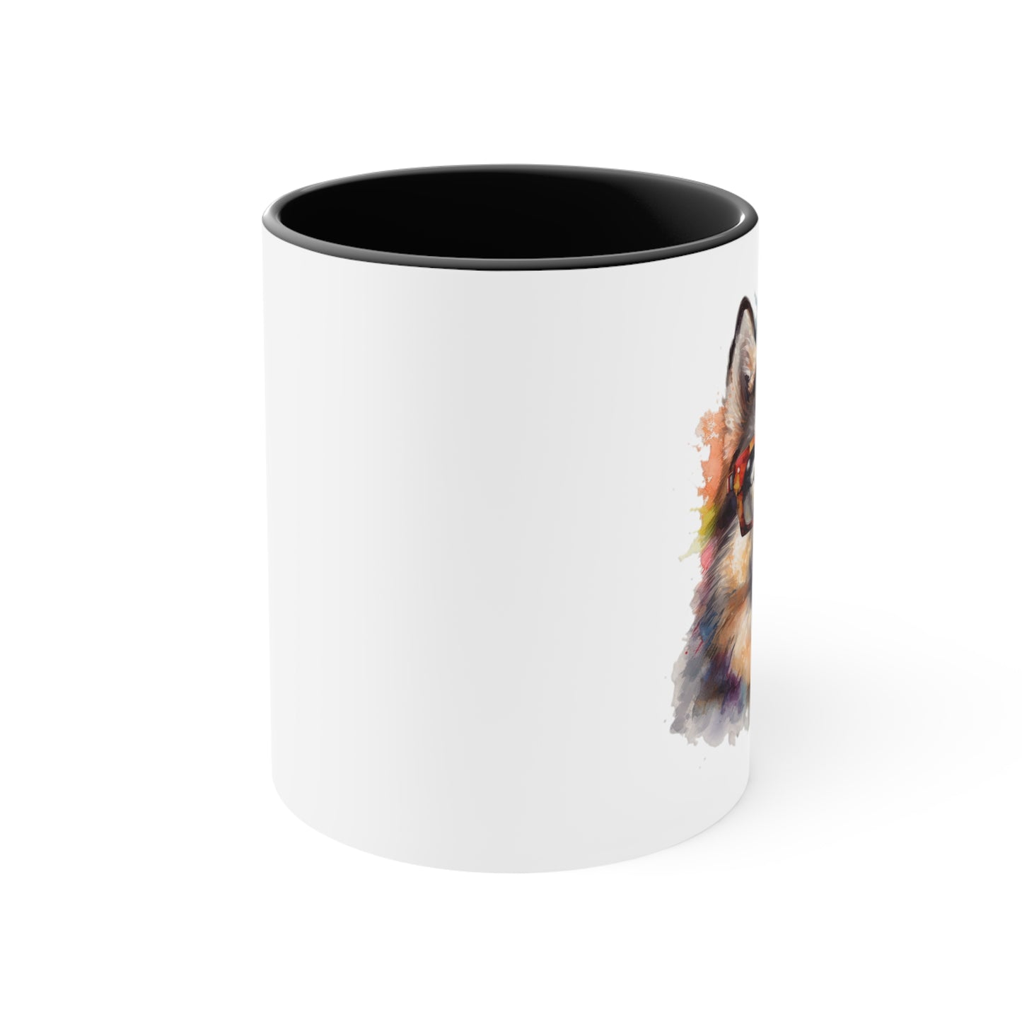 Alaskan Malamute 5 Accent Mugs