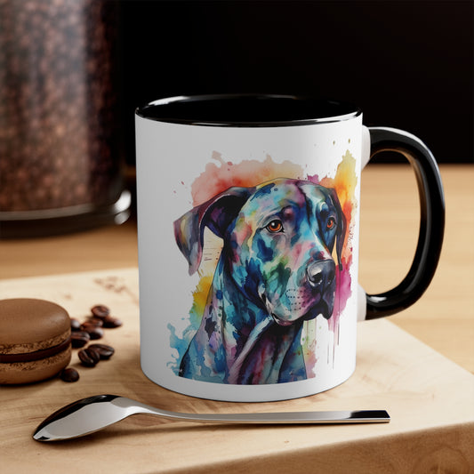 Great Dane 1 Accent Mugs