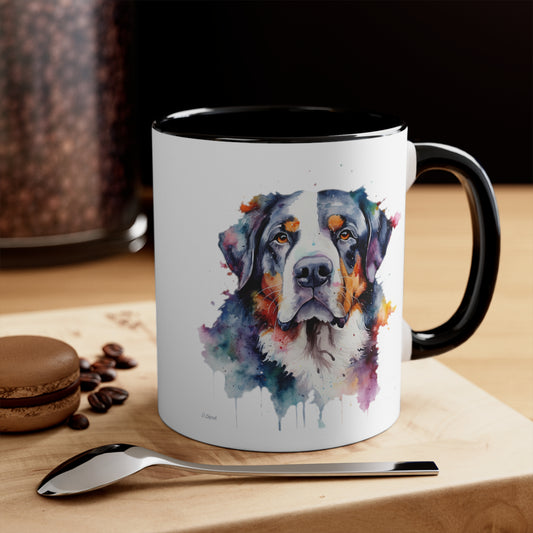 Greater Swiss Mountain Dog 3B Accent Mugs