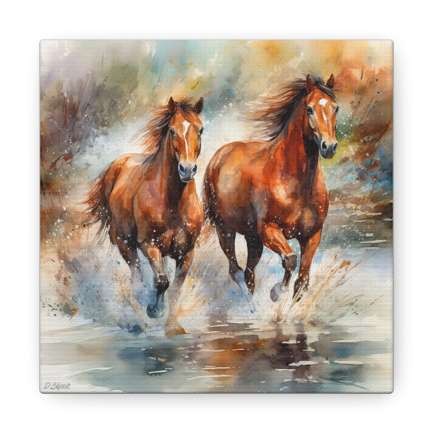 Horse Rescue 17 Canvas Gallery Wraps