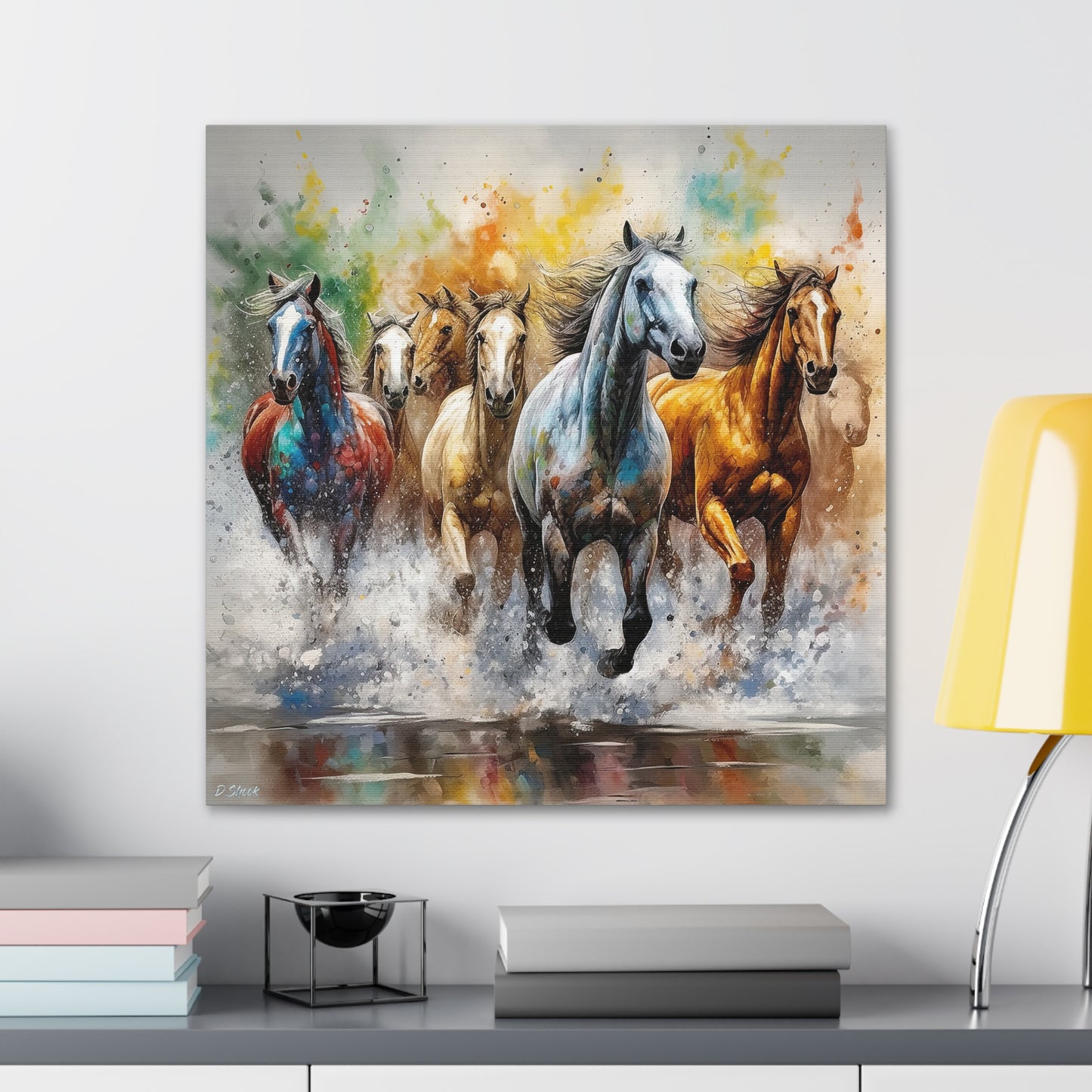 Horse Rescue 16 Canvas Gallery Wraps