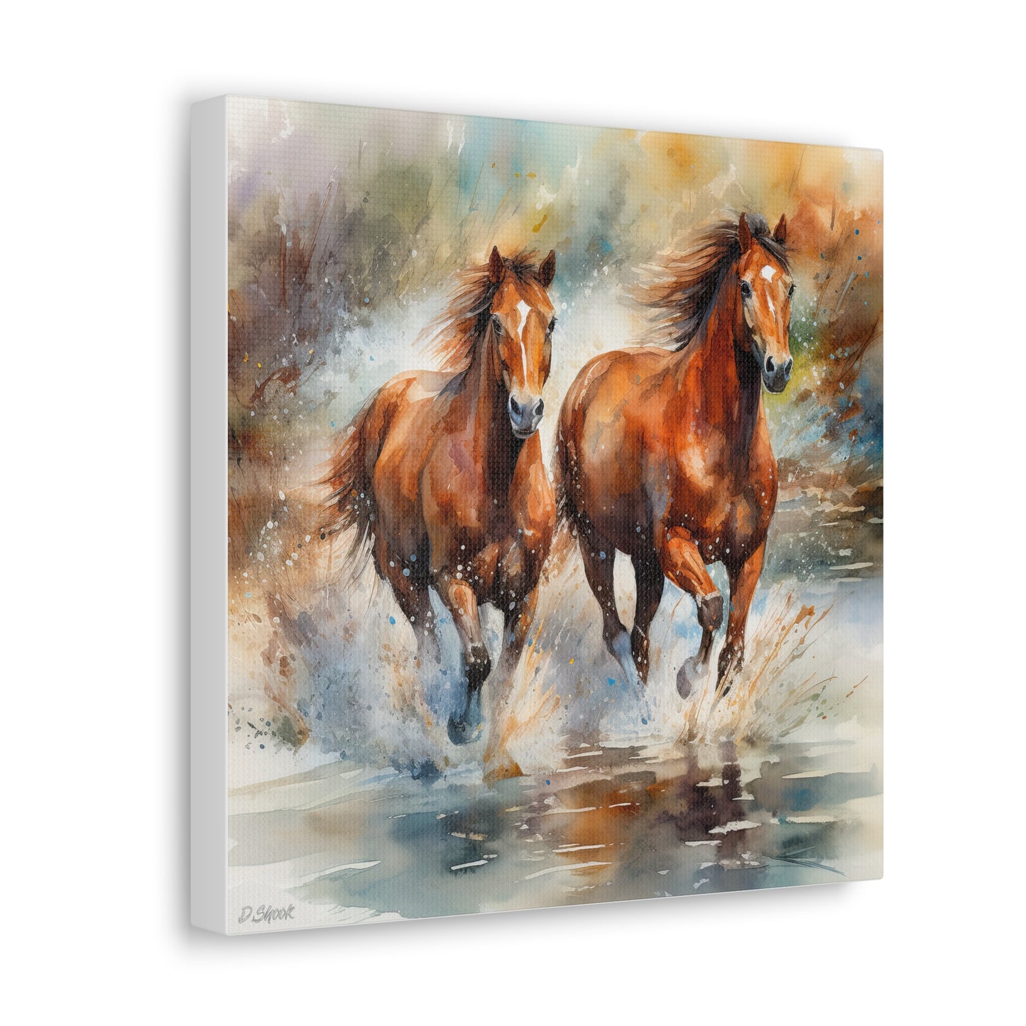 Horse Rescue 17 Canvas Gallery Wraps