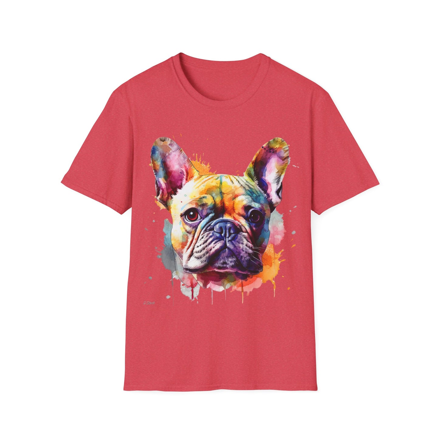 French Bulldog 6 Unisex Softstyle T-Shirt