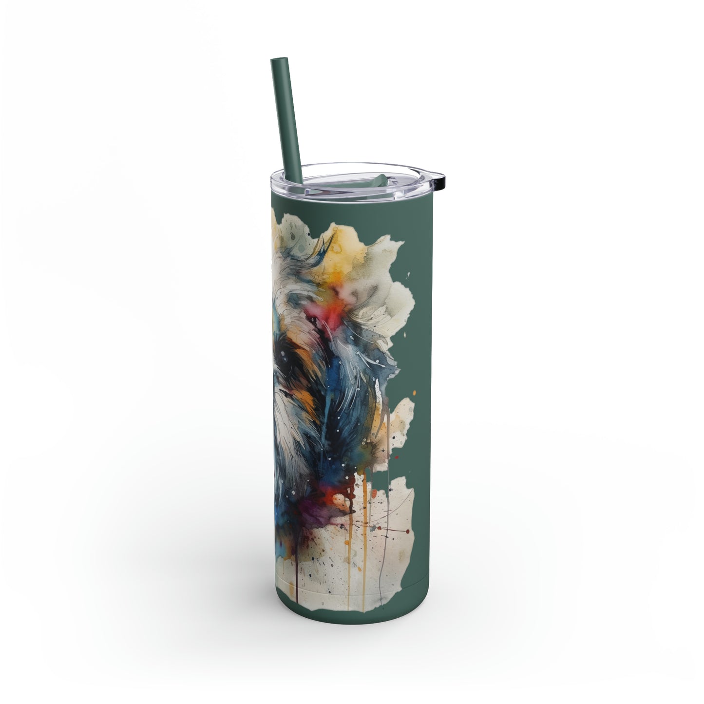 Shih Tzu 3 Maars Maker Skinny Matte Tumbler, 20oz