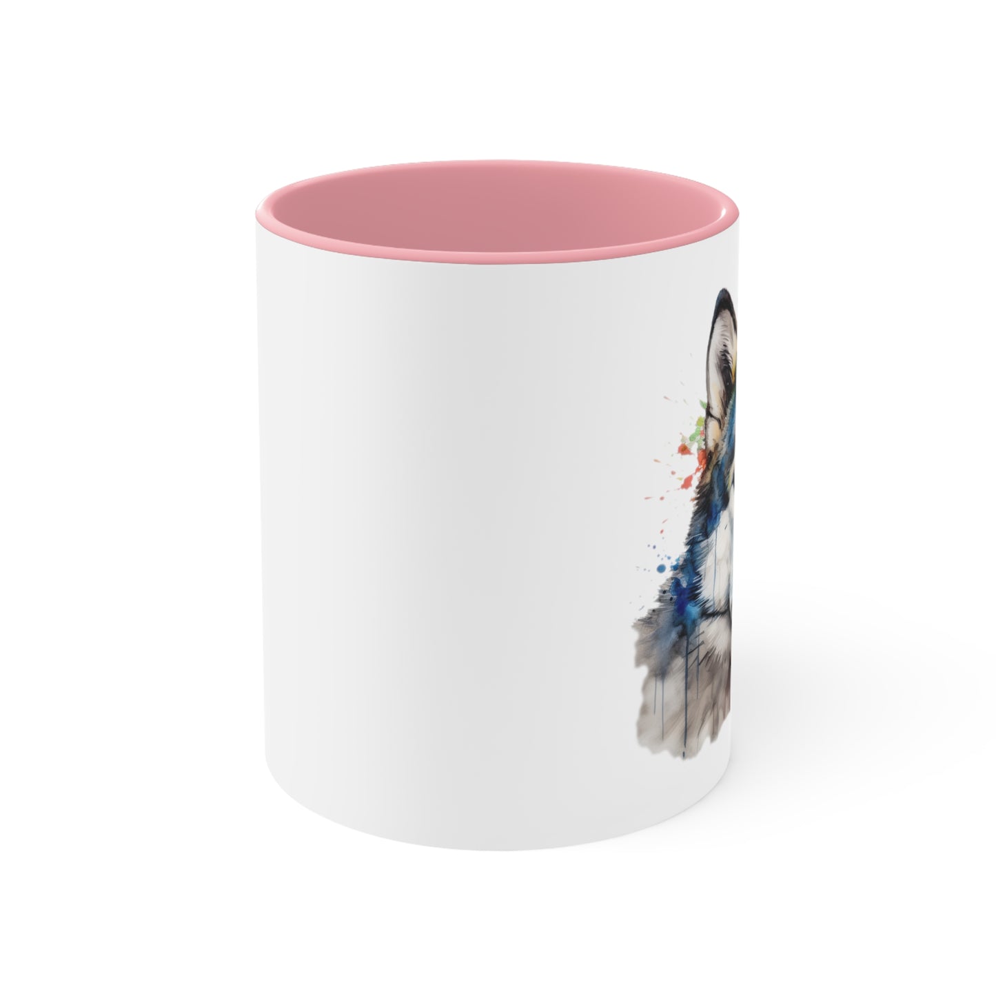 Alaskan Malamute 3 Accent Mugs