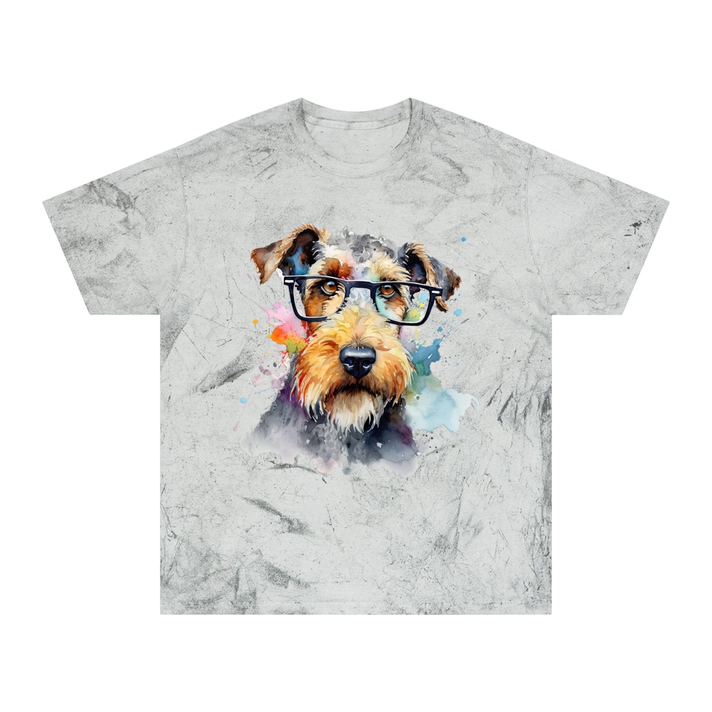 Airedale Terrier 7 Unisex Color Blast T-Shirt