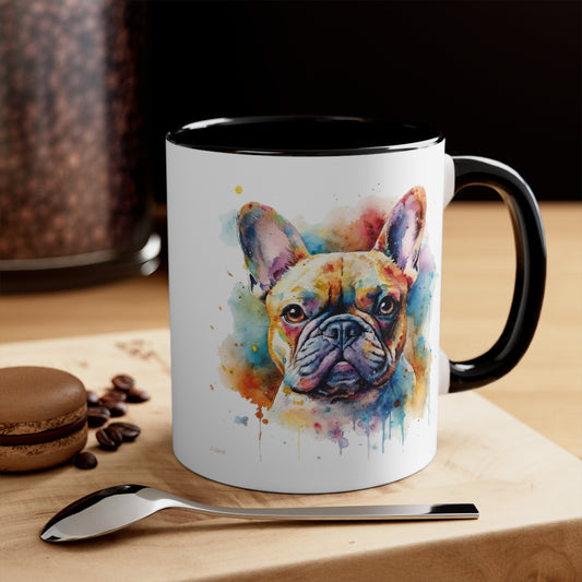 French Bulldog 1 Accent Mugs