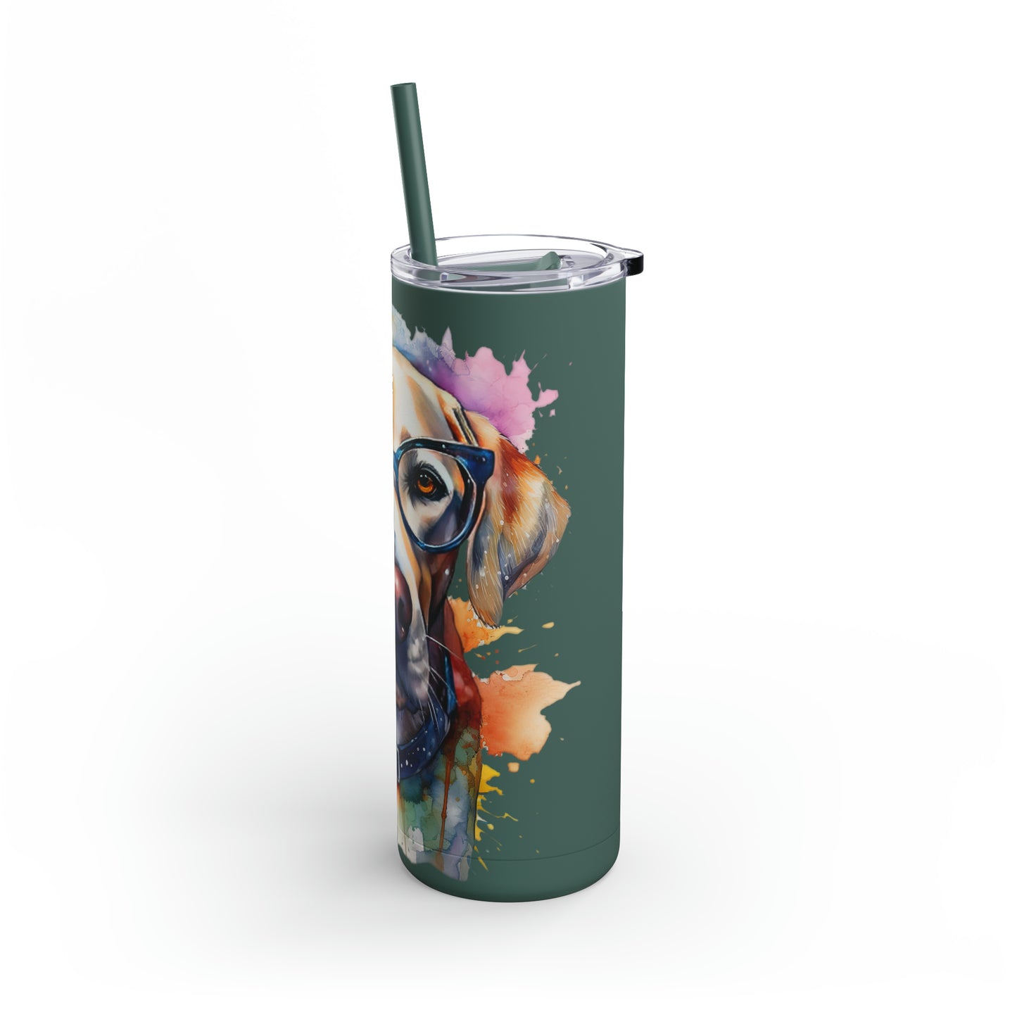 Labrador Retriever 6 Maars Maker Skinny Matte Tumbler, 20oz