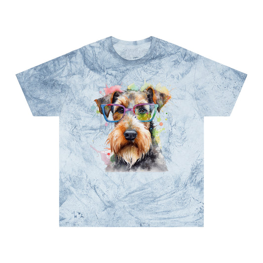 Airedale Terrier 6 Unisex Color Blast T-Shirt