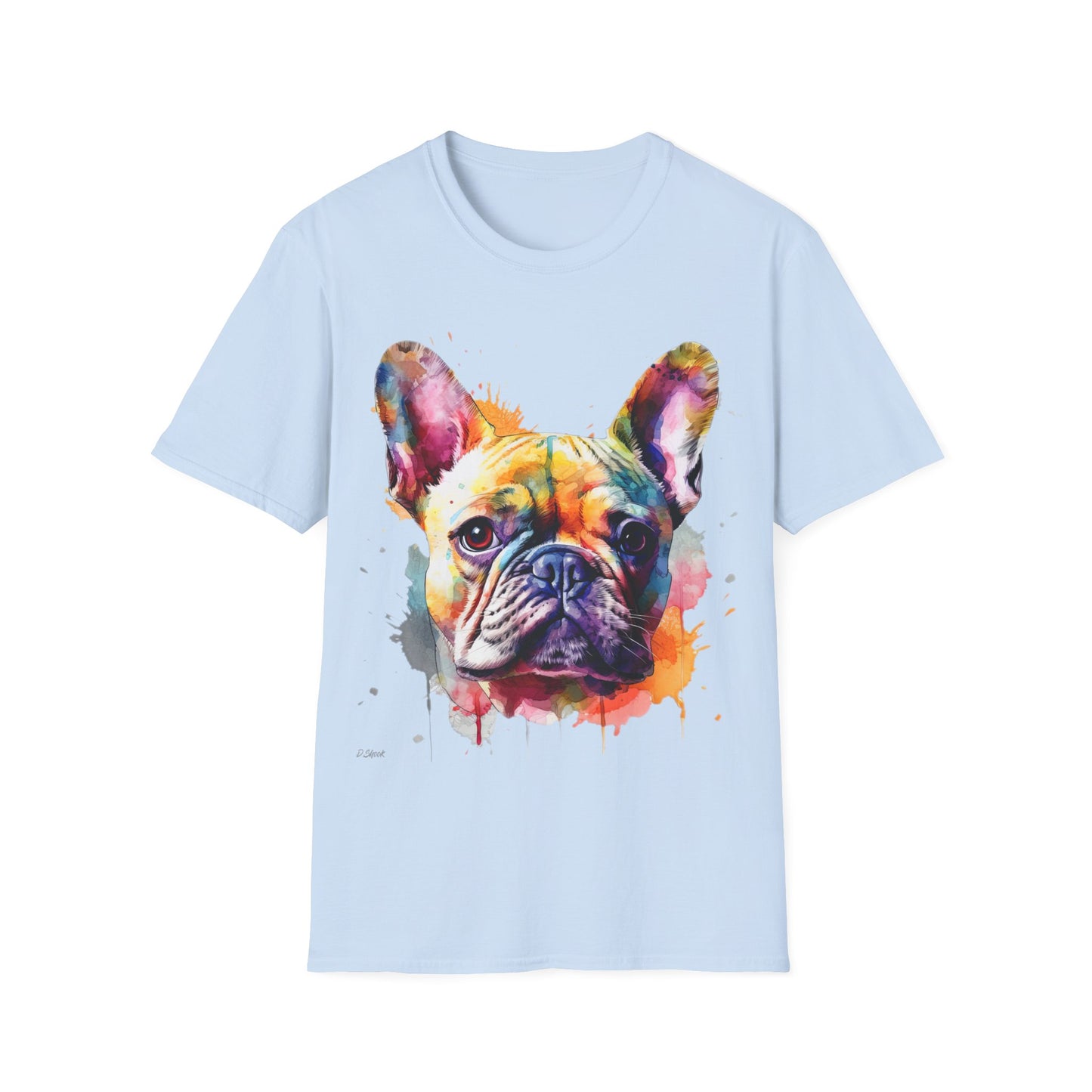 French Bulldog 6 Unisex Softstyle T-Shirt