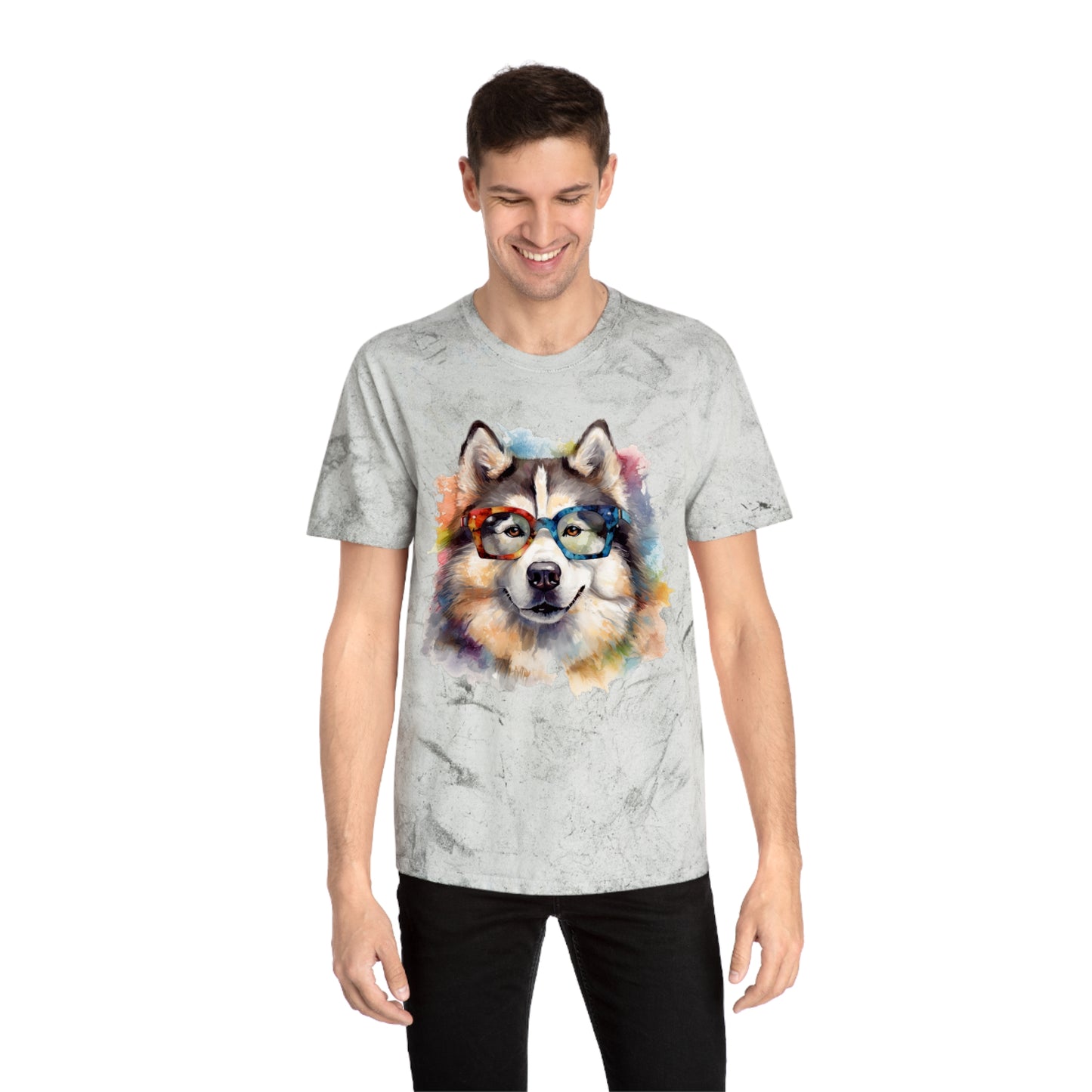 Alaskan Malamute 5 Unisex Color Blast T-Shirt