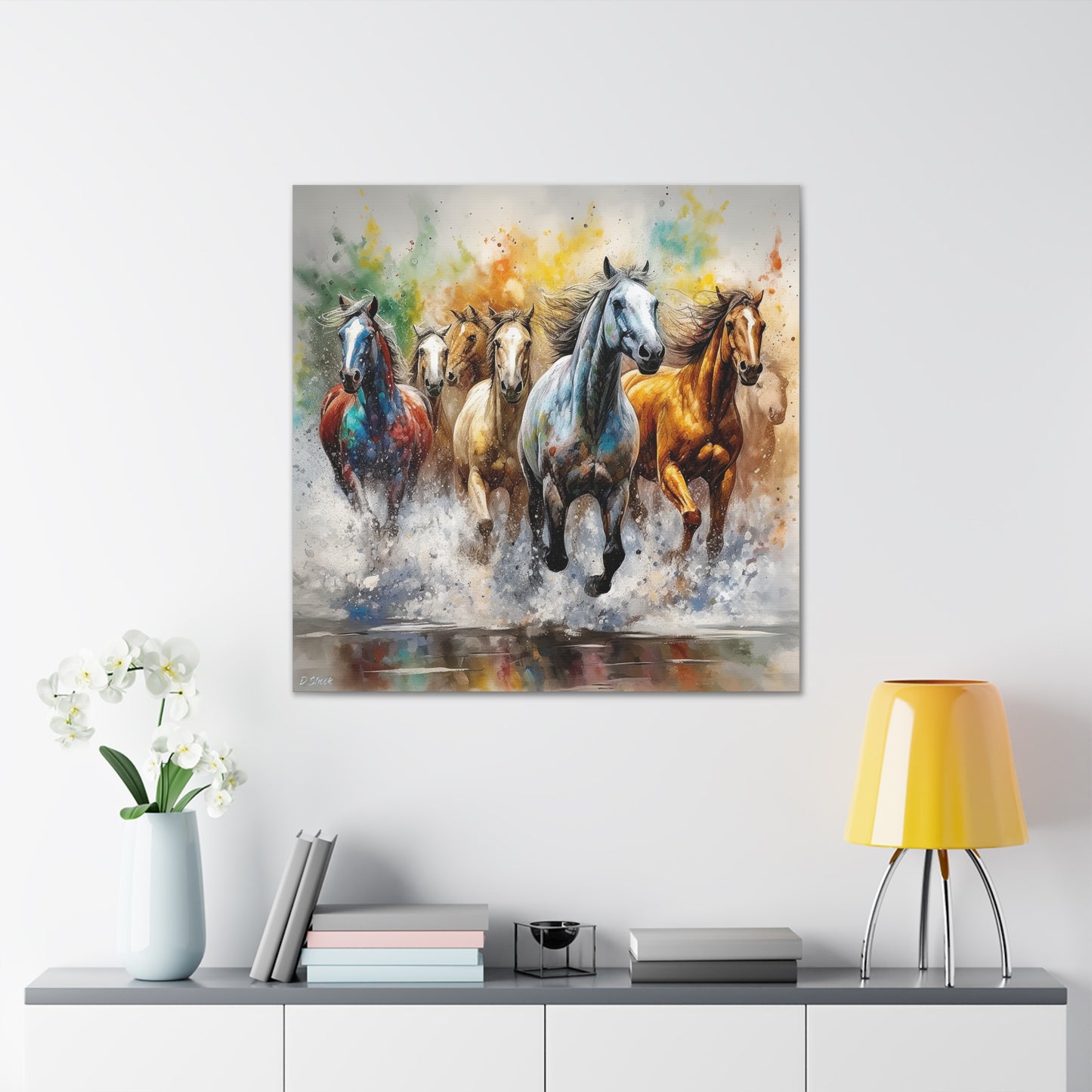 Horse Rescue 16 Canvas Gallery Wraps