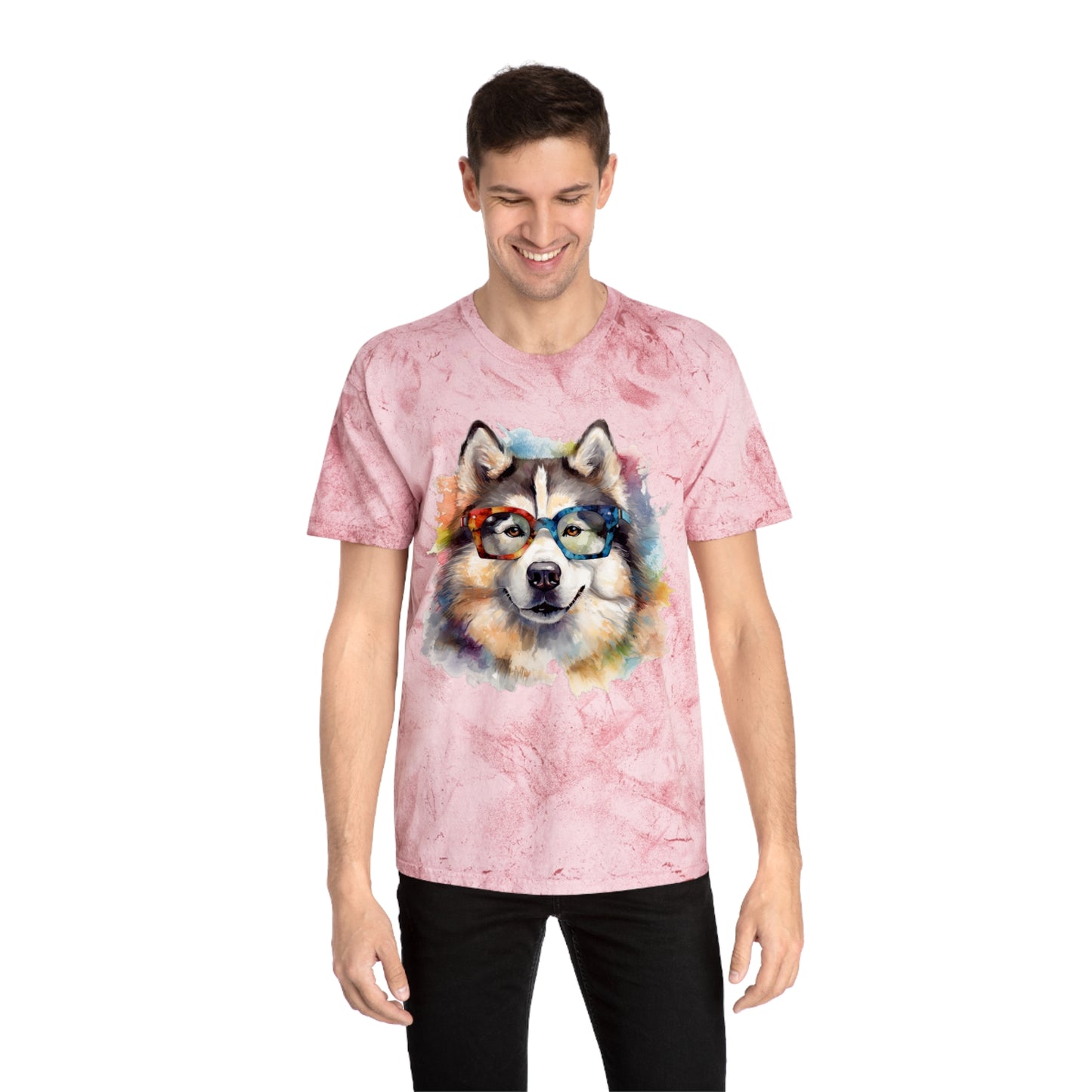 Alaskan Malamute 5 Unisex Color Blast T-Shirt