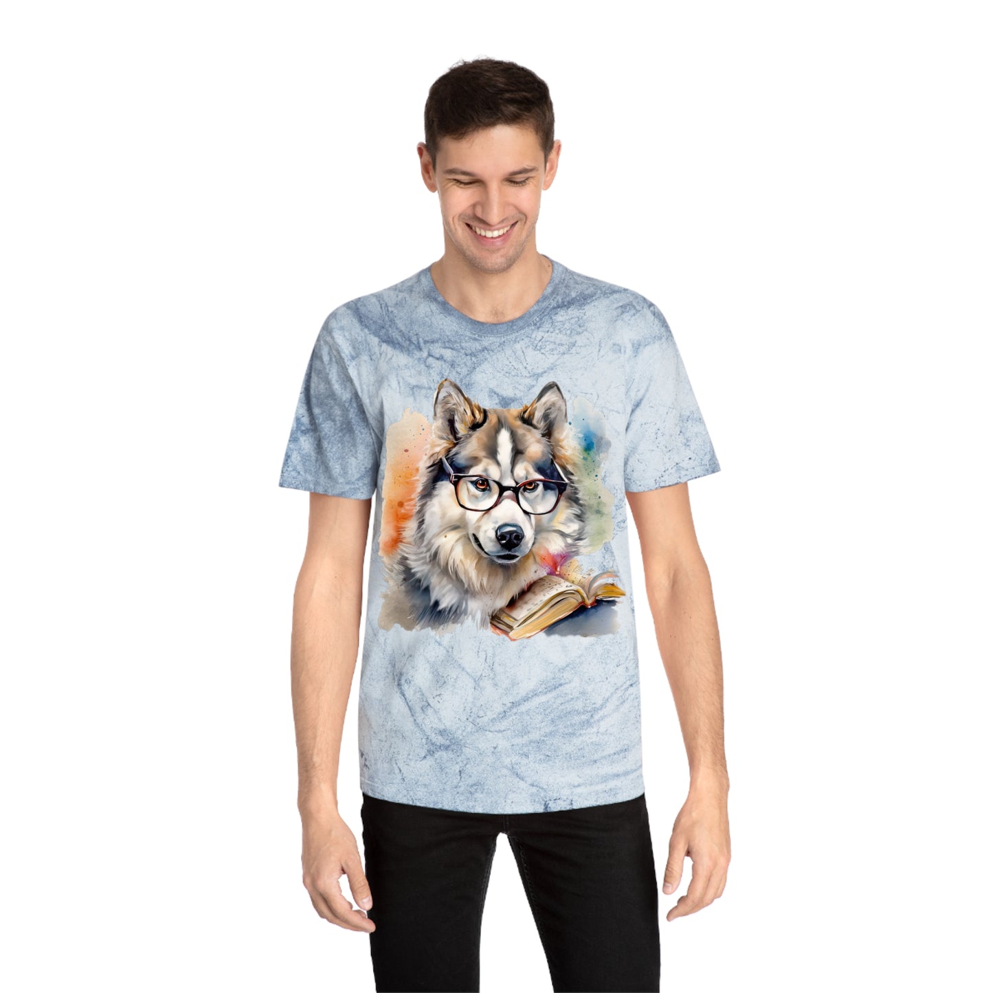 Alaskan Malamute 4 Unisex Color Blast T-Shirt