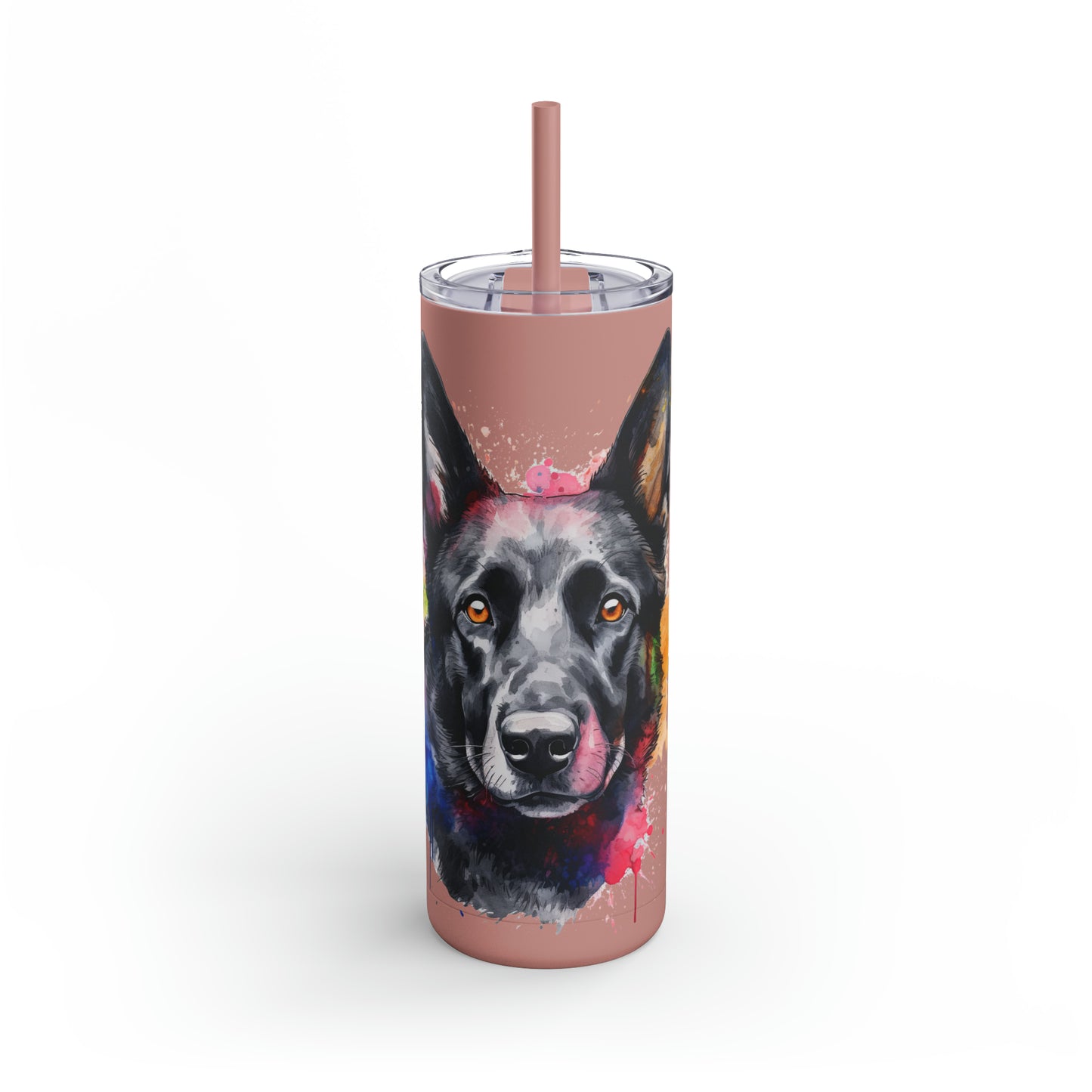 German Sheppard 20 Maars Maker Skinny Matte Tumbler, 20oz