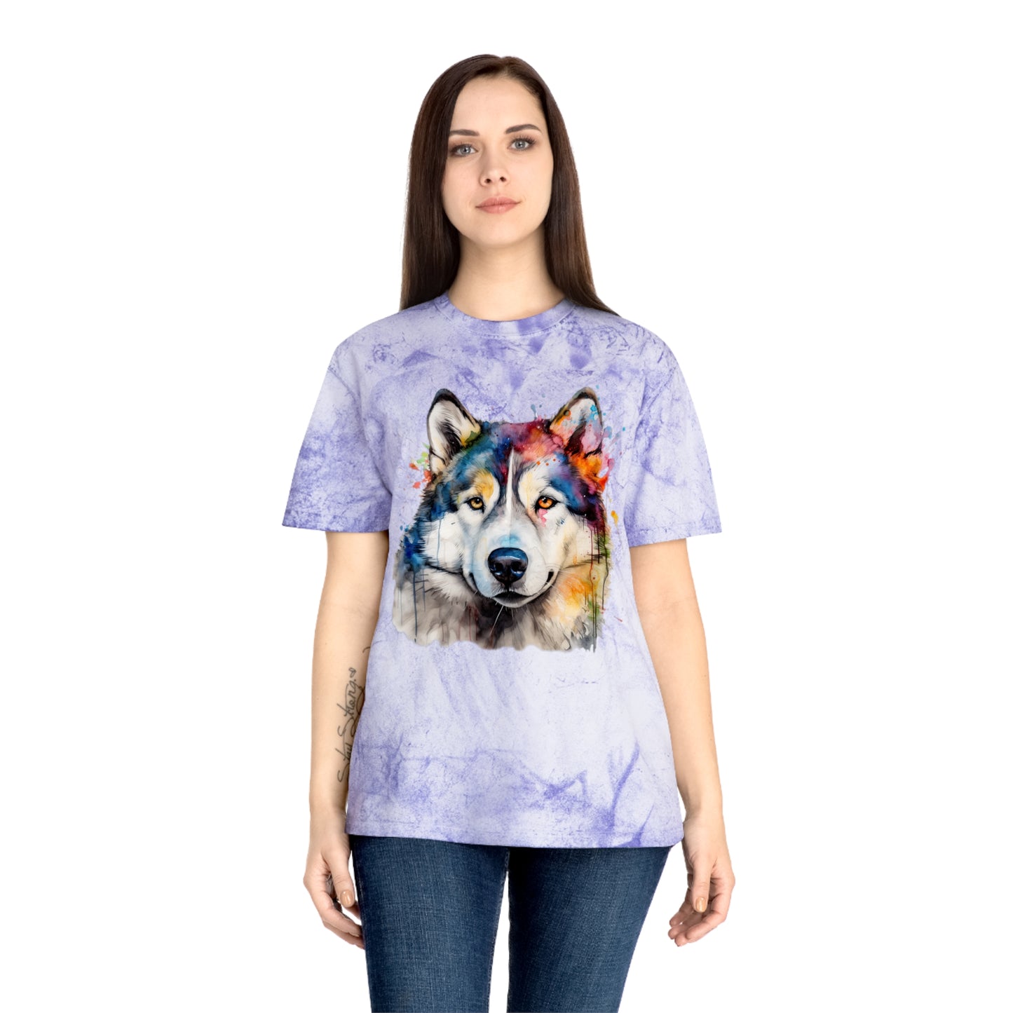 Alaskan Malamute 3 Unisex Color Blast T-Shirt