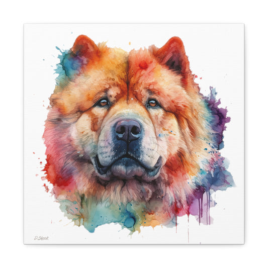Chow Chow 2 Canvas Gallery Wraps
