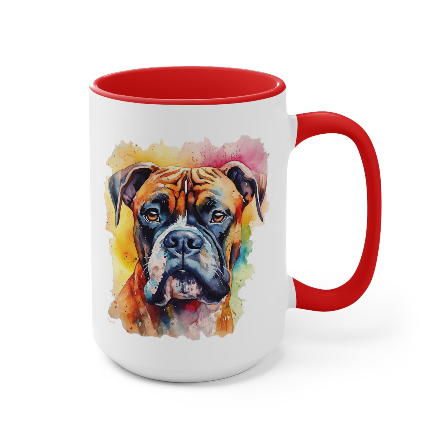 Boxer 1 Accent Mugs