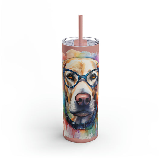 Labrador Retriever 6 Maars Maker Skinny Matte Tumbler, 20oz