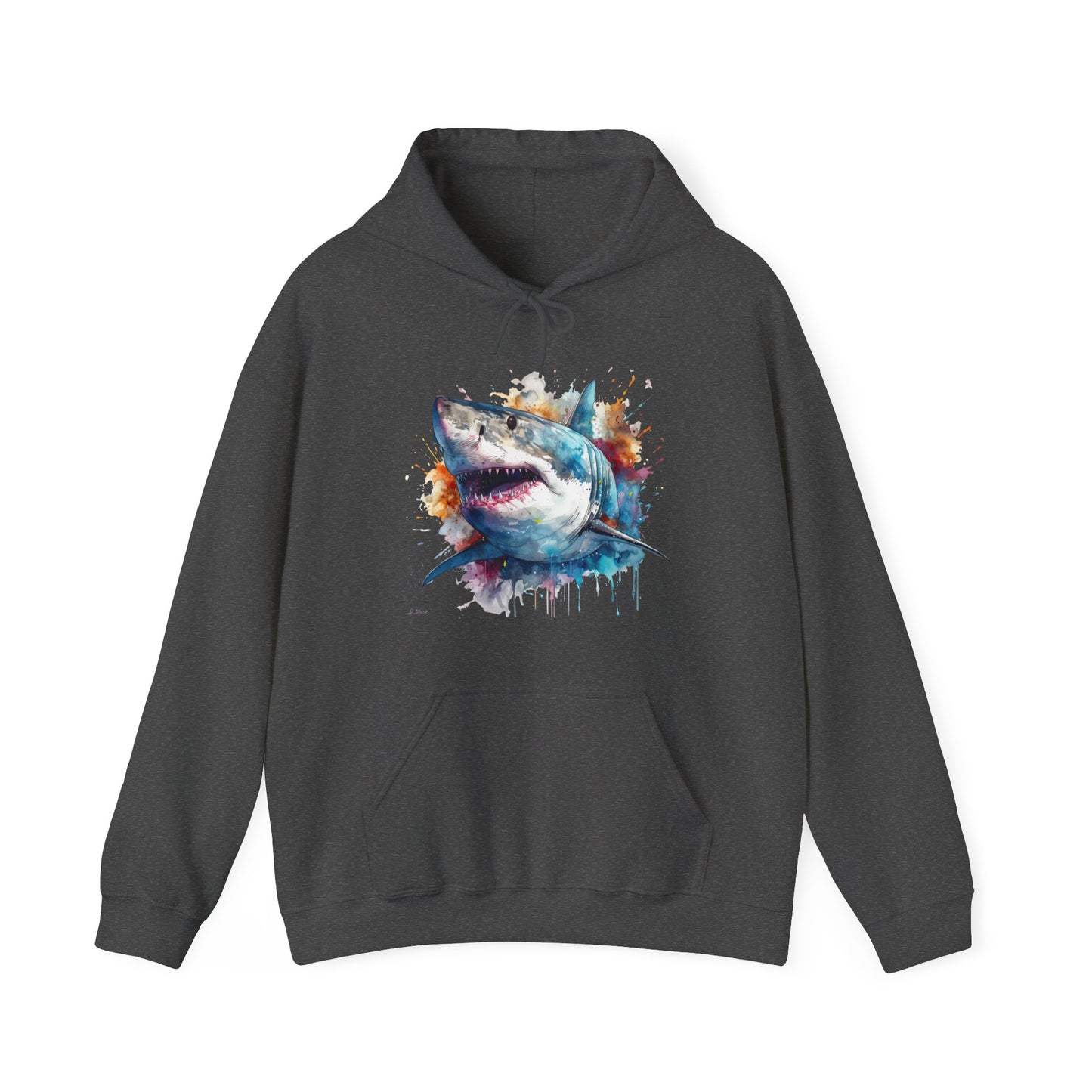 Shark B Unisex Heavy Blend™ Hooded Sweatshirt