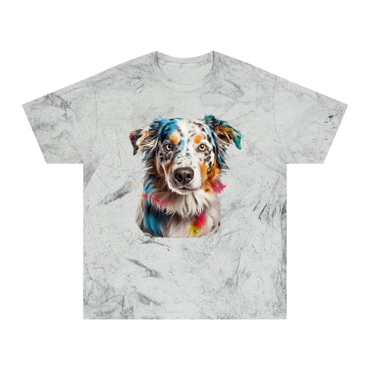 Australian Shepherd 3 Unisex Color Blast T-Shirt