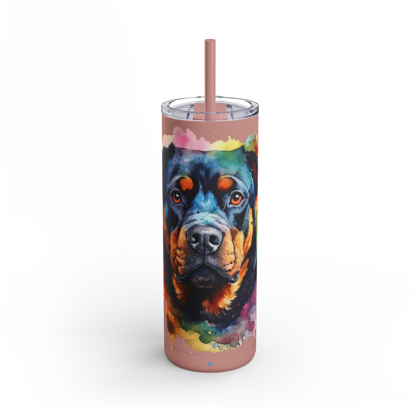 Rottweiler 1 Maars Maker Skinny Matte Tumbler, 20oz