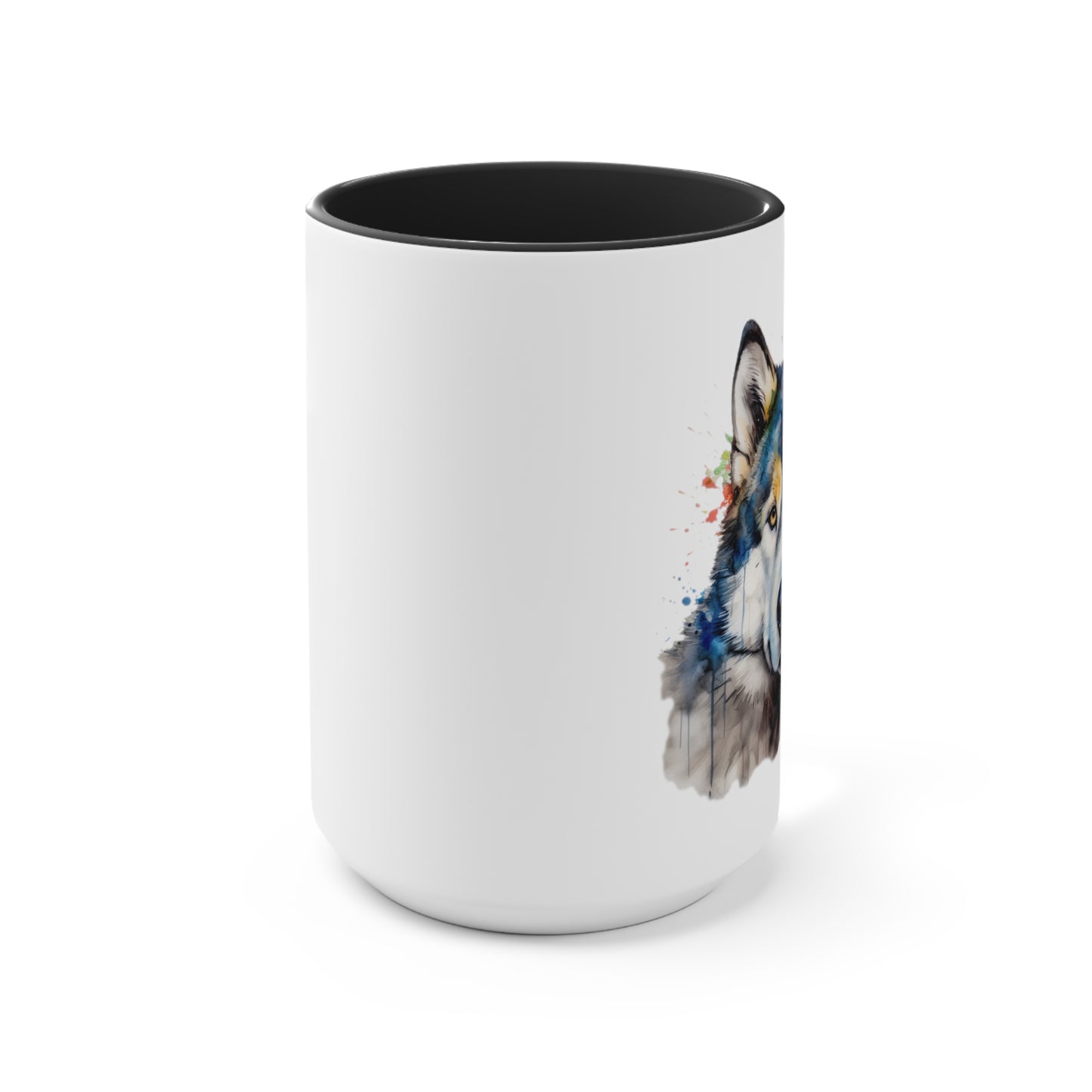 Alaskan Malamute 3 Accent Mugs