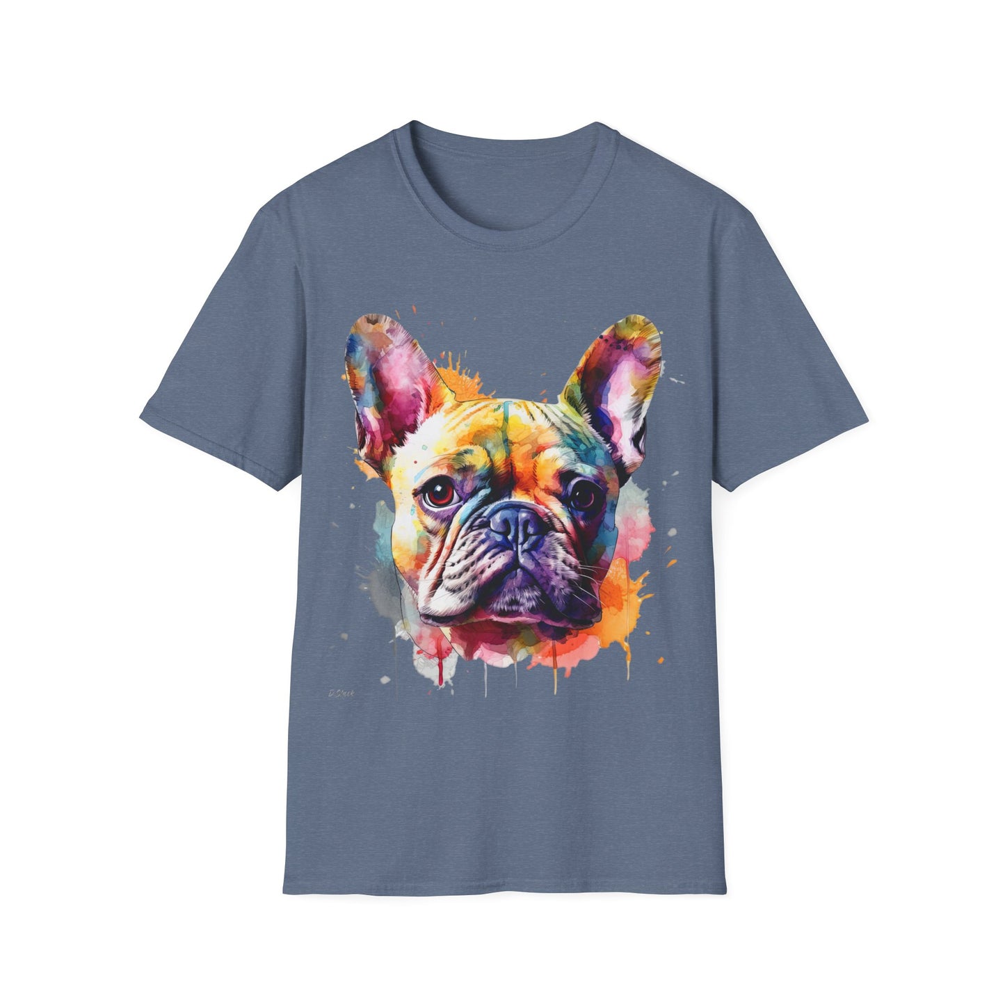 French Bulldog 6 Unisex Softstyle T-Shirt