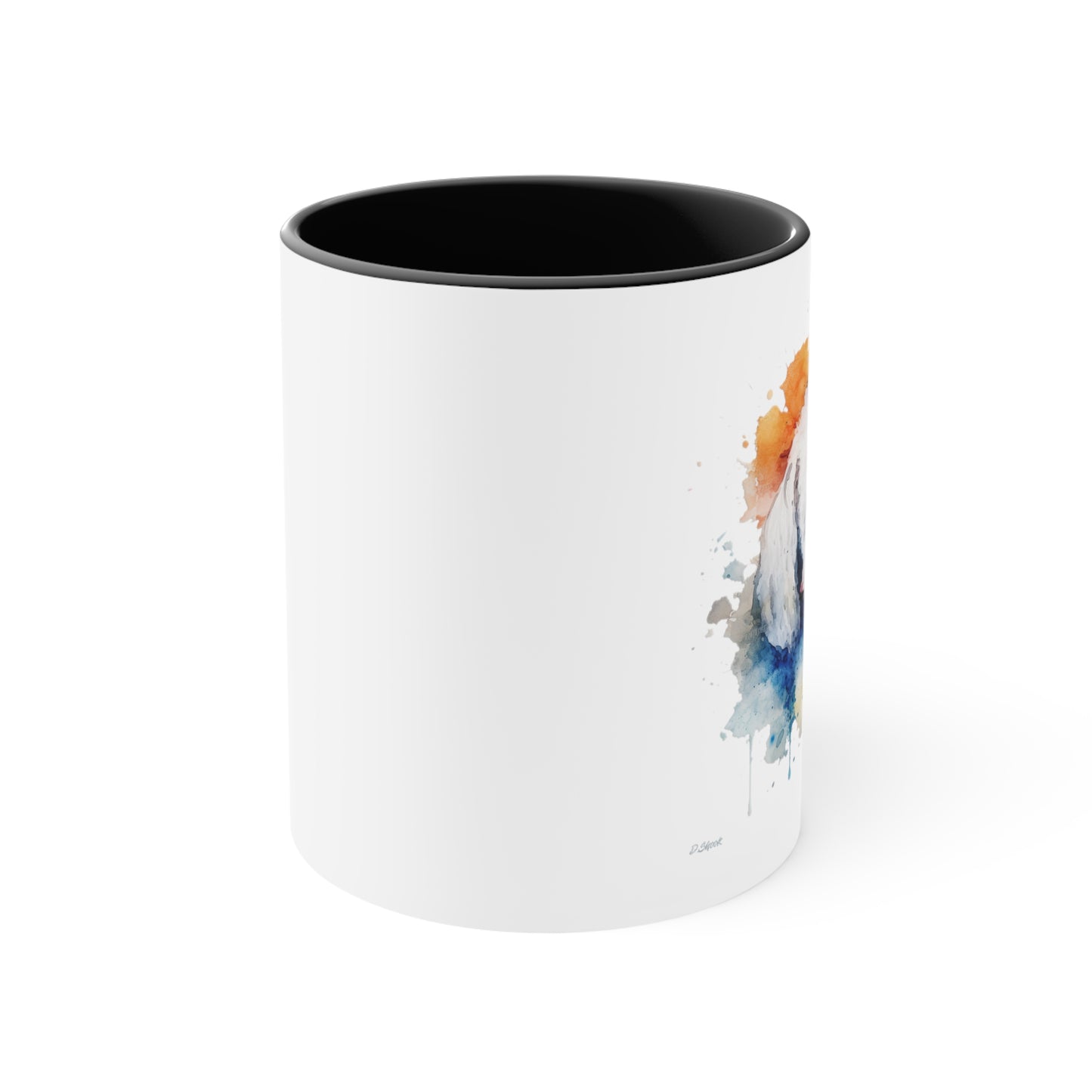 Bichon Frise 3 Accent Mugs