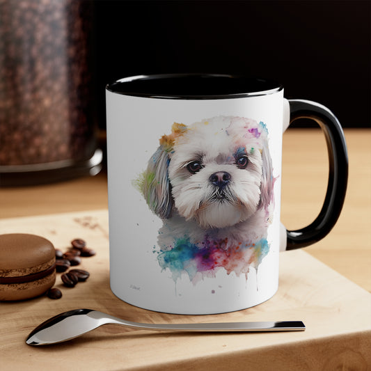 Shih Tzu 6 Accent Mugs