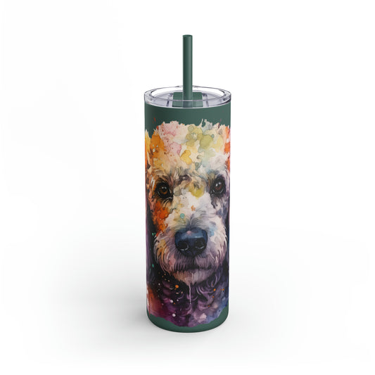 Poodle 1 Maars Maker Skinny Matte Tumbler, 20oz